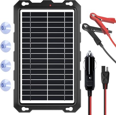 10W 12V بطارية شمسية شاحن التقطيع بطارية تعمل بالطاقة المحافظ البحري