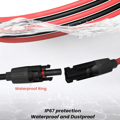 10AWG كابلات تمديد الطاقة الشمسية