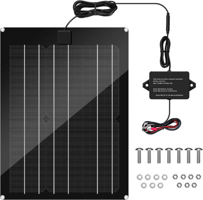 شاحن بطارية السيارات الشمسية للسيارات 15W 12V