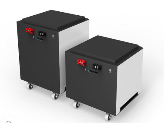 LiFePO4 Felicity بطارية الليثيوم الشمسية 51.2V 250Ah 10240Wh 12800Wh مع الأبيض والأسود