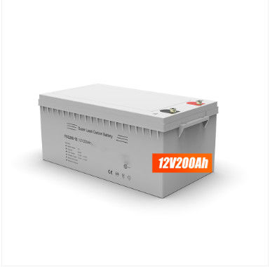 FT200 بيت Powerwall بطارية الليثيوم الشمسية 12v 200ah مع الأبيض والأسود