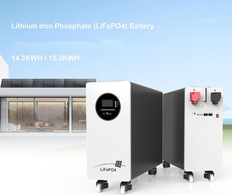 51.2v 280ah بطارية الليثيوم الحديدي الفوسفات الشمسية للمنزل FTLP2100