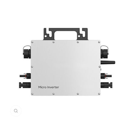 IP65 3000W 6000W محول شمسي صغير على الشبكة AC120V 230V بالأبيض والأسود