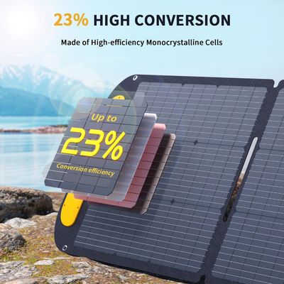 لوحة شمسية هجينة محمولة 110W 19V IP67 مقاومة للماء