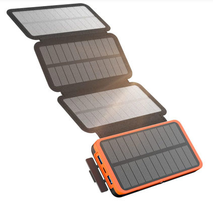 22.5W 27000mAh محمول شاحن شمسي بنك الطاقة للهاتف المحمول