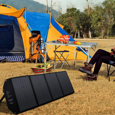شحن سريع للطاقة الشمسية الوحيدة البلورية Pv وحدة 12V 40w للتخييم في الهواء الطلق