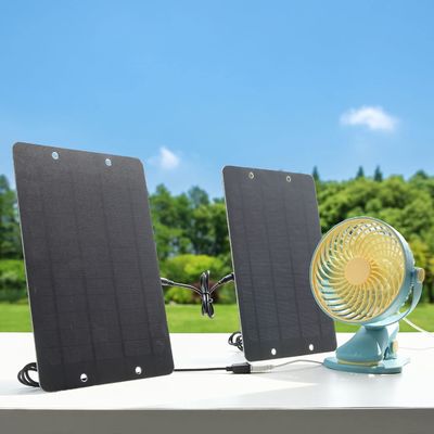 مصغرة الطاقة الشمسية الخلايا الضوئية المحمولة شاحن USB 5v 6w OEM