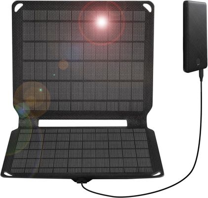شاحنات الطاقة الشمسية الموحدة البلورية المحمولة الطوارئ ETFE 10W 5V