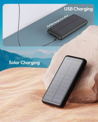 USB C شاحن شمسي محمول 27000mAh للهاتف الخلوي والكاميرا اللوحية ODM